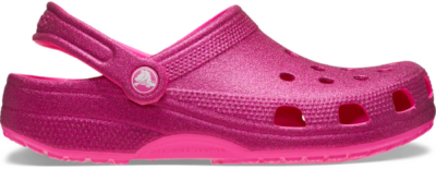 Crocs Classic Glitter Klompen Unisex Pink Crush Pink Crush 205942-6TW-M4W6