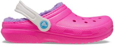 Crocs gevoerde clogs roze/lila Meisjes Rubber Meerkleurig