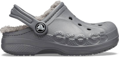 Crocs Baya Lined Klompen Kinder Charcoal / Charcoal Charcoal/Charcoal 207500-00Q-C12