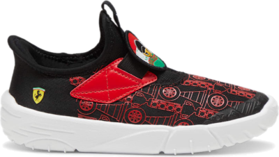 PUMA Scuderia Ferrari Slipkart Sneakers Kids, Red 308404_01