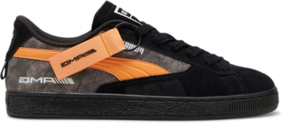 PUMA Mercedes-Amg Motorsport Suede T Sneakers Unisex, Black/Bright Melon 308488_01