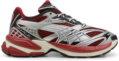 PUMA Velophasis Phased Sneakers, Intense Red/Silver 389365_14