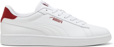 PUMA Smash 3.0 L Sneakers, White/Intense Red 390987_20