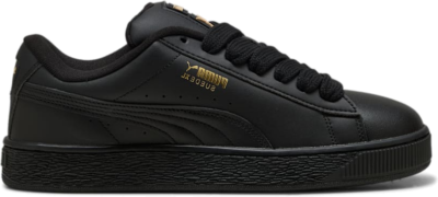 PUMA Suede Xl Leather Sneakers Unisex, Black/Gold 397255_11