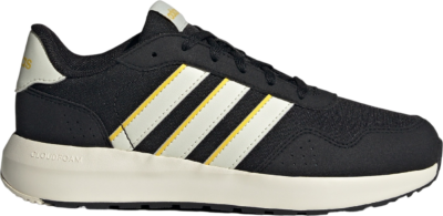 adidas Run 60s Core Black Off White Utility Yellow (GS) IE6440