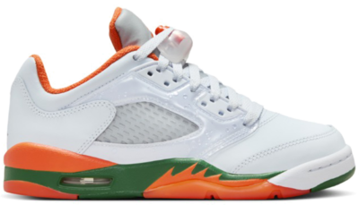 Jordan 5 Retro Low Miami Hurricanes (GS) FQ1293-018