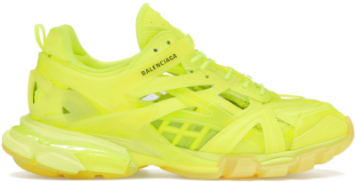 Balenciaga Track 2 Clear Sole Fluo Yellow 668823-W3CT2-7510