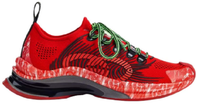 Gucci Monogram Sneakers Red (Women’s) 700103 USM10 8970