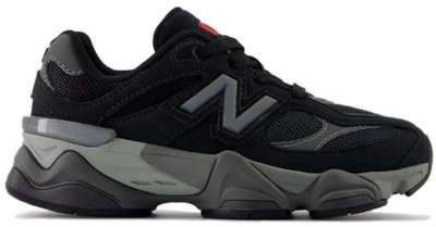 New Balance 9060 Black Castlerock (PS) PC9060BK