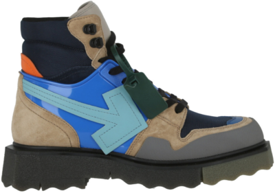 OFF-WHITE Hiking Sponge Sneakerboot Turquoise IA228F22 LEA00 14363 40090