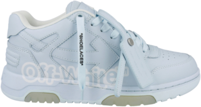 OFF-WHITE Out Of Office OOO ‘Off-White’ Low Tops Light Blue White OMIA189SLEA0044501