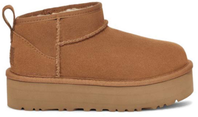 UGG Classic Ultra Mini Platform Boot Chestnut (Kids) 1157791K-CHE