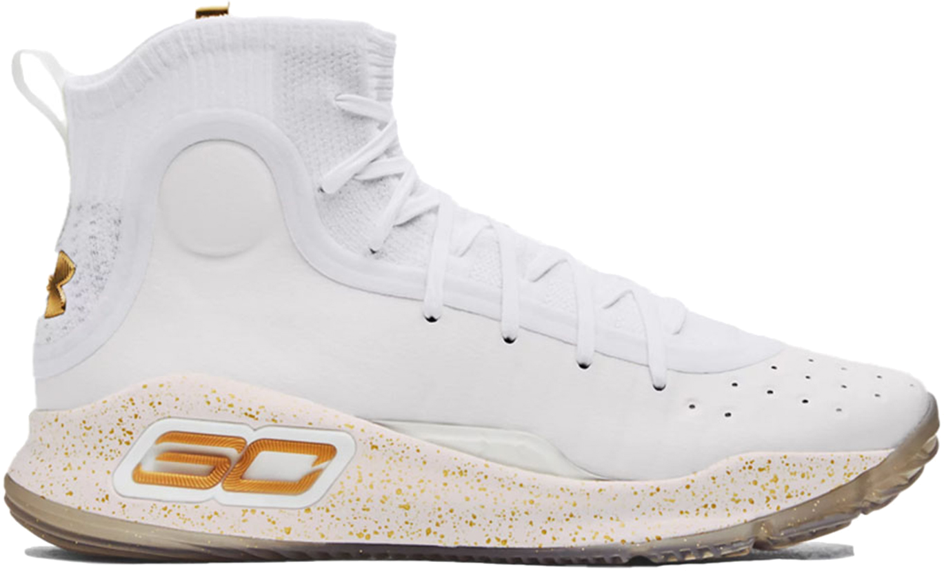 curry 4 black and white