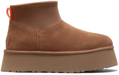 UGG Classic Mini Dipper Dames – Brown- Dames, Brown Brown