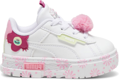 PUMA Mayze Crashed Trolls 2 Sneakers Toddler, White/Mauved Out White,Mauved Out 398944_01