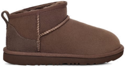 UGG Classic Ultra Mini-laars voor kinderen  in Brown Burnt Cedar 1130750K-BCDR