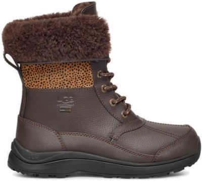 UGG Zaylee Micro Cheetah in Darker Brown Darker Brown 1153523-DRW