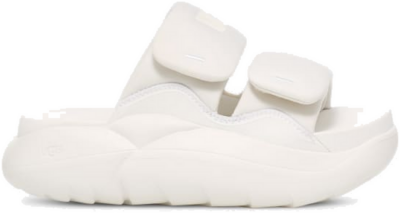 UGG LA Alto Stitch-slipper voor dames  in White White 1152689-WHT