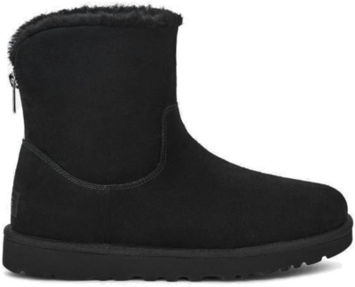 UGG Classic Zip It Mini-laars voor dames  in Black Black 1158052-BLK