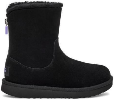 UGG Classic Zip It-laars voor kinderen  in Black Black 1158095K-BLK