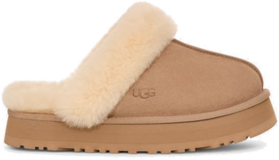 UGG Disquette-pantoffel voor dames  in Beige Sand 1122550-SAN