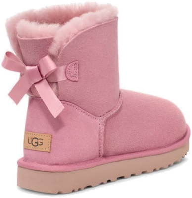 UGG Mini Bailey Bow II-laars voor dames  in Dusty Orchid Dusty Orchid 1016501-DYR