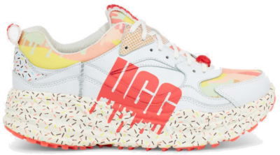 UGG M Ca805 X Sundae in White White/Red 1122270-WRD