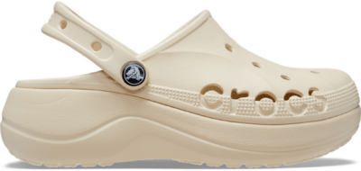 Crocs Baya Platform Klompen Damen Winter White Winter White 208186-11S-W8