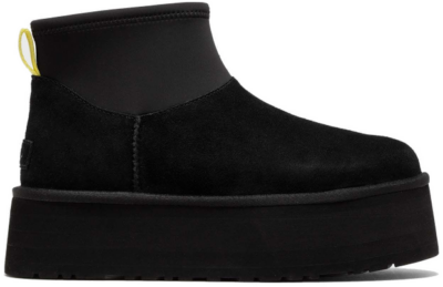 UGG WMNS CLASSIC MINI DIPPER women Boots black black 1168170-BLK