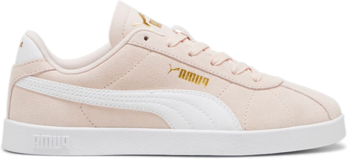 white gold and pink pumas
