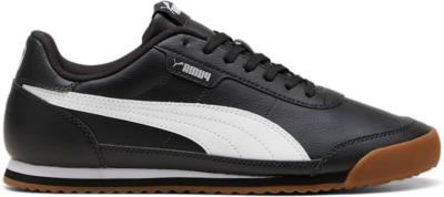 PUMA Turino II Sneakers Unisex, Black/White/Silver Black,White,Silver 397452_01