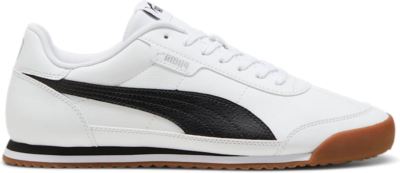 PUMA Turino II Sneakers Unisex, White/Black/Cool Light Grey 397452_02