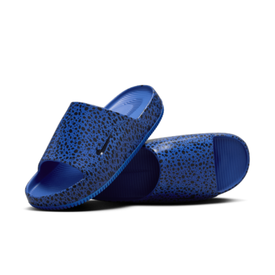 Nike Calm Electric slippers voor heren – Blauw HF1067-400