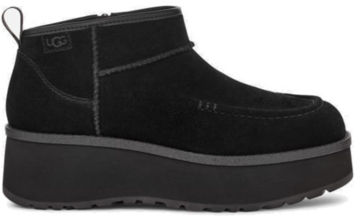 UGG Cityfunc Ultra Mini-laars voor Dames in Black Black 1158193-BLK