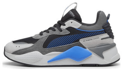 Men’s PUMA Rs-X Heritage Sneakers, Flat Dark Grey/Bluemazing Flat Dark Gray,Bluemazing 398210_02