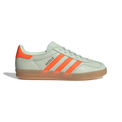 adidas Gazelle Indoor Linen Green Solar Orange (Women’s) IF6982