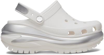 Crocs WMNS Mega Crush Clogs White / Silver White CR.210368