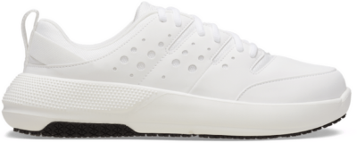 Crocs On the Clock Slip Resistant Work Sneaker Schoenen Herren White / White White/White 209475-143-M7