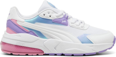 PUMA Vis2K Bouncy Sky Sneakers Youth, White/Lavender Alert 398008_01