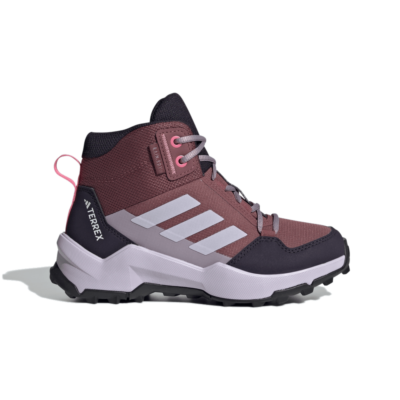 Adidas Terrex AX4R Mid RAIN.RDY Hiking Burgundy IF6519