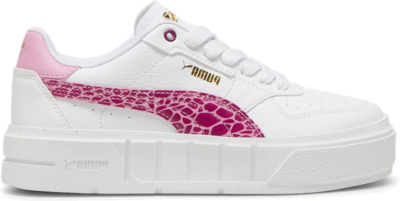 PUMA Cali Court Animal Youth Sneakers, White/Magenta Gleam 395561_03