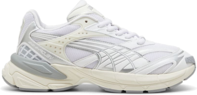 PUMA Velophasis Always On Sneakers, White/Cool Mid Grey 395908_08