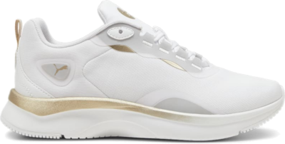 PUMA Softride Orla Metallic Dream Sneakers Women, White/Gold/Matte Gold 397804_01