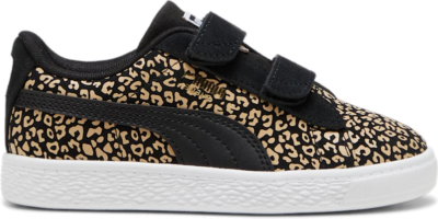 PUMA Suede Classic Lf Cheetah Sneakers Kids, Black/Sand Dune Black,Sand Dune 398054_01