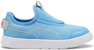 PUMA Courtflex V3 Slip On Sneakers Kids, Regal Blue/Cool Light Grey 398880_01