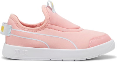 PUMA Courtflex V3 Slip On Sneakers Kids, Peach Smoothie/Icy Blue 398880_02