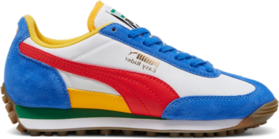 PUMA Easy Rider Sneakers Youth, White/Red 399715_03