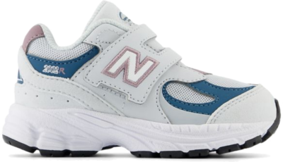 New Balance Kinderen 2002 HOOK & LOOP in Grijs, Synthetic, Grijs IV2002KA