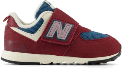 New Balance Kinderen 574 NEW-B HOOK & LOOP in Blauw, Leather, Blauw NW574RBB