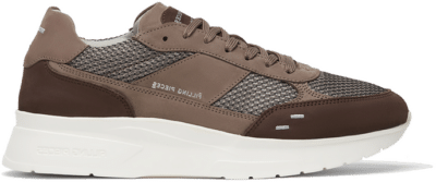 Jet Runner Mesh Taupe Filling Pieces ; Brown ; Heren Brown